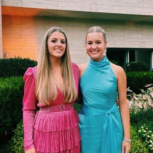 Sabina Musayev Carry Mini Dress in Pink